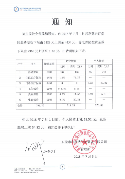 8月份東莞社?；鶖?shù)上調(diào)